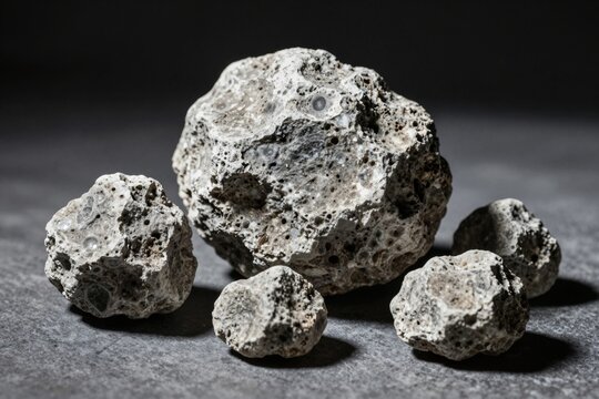 Lunar Rock Fragments - Volcanic Stone Sample