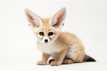 Fototapeta premium Fennec fox wildlife animal mammal.