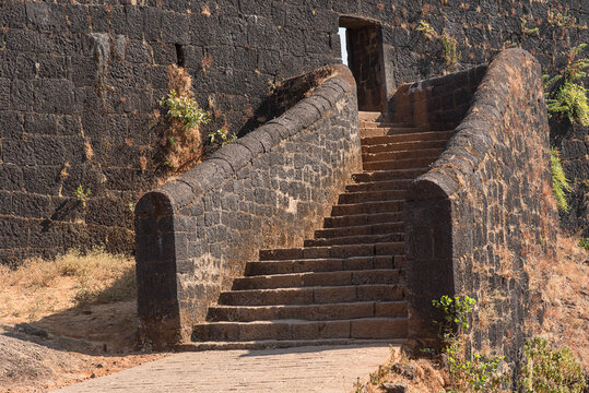 Raigad Fort, The most important fort and capital of Chatrapati Shivaji Maharaj dynasty, one of the strongest fortresses on the Deccan Plateau, Constructed between 1656 to 1674 under Maratha Empire, Ma