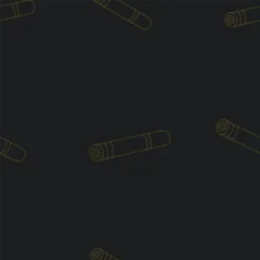 Abstract cigar and tobacco vector pattern with swirling cigar smoke and smoking elements. Seamless decorative illustration ideal for luxury branding, packaging design and premium backgrounds. © skolovaln