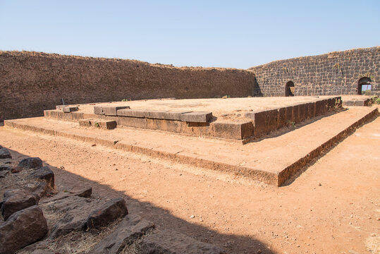 Raigad Fort, The most important fort and capital of Chatrapati Shivaji Maharaj dynasty, one of the strongest fortresses on the Deccan Plateau, Constructed between 1656 to 1674 under Maratha Empire, Ma
