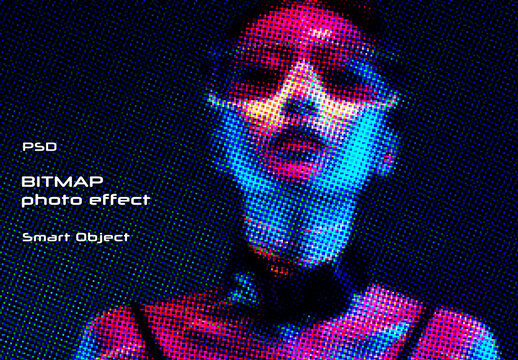 Bitmap Photo Effect