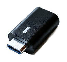 USB Drive - Portable USB Drive for Data Storage, File Transfer, and Backup Isolated on White Background