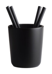 Utensil Holder - Stylish Utensil Holder for Kitchen, Dining, and Organization Isolated on White Background