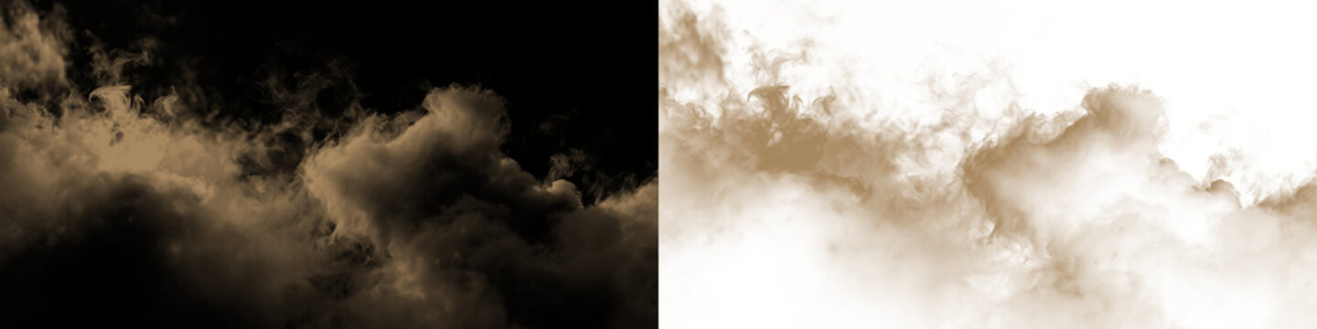 Sand, dust, brown, natural, smoke realistic dust PNG with brown sandstorm cloud and textured explosion. This PNG Overlay is transparent, ideal for desert scenes, pollution or storm effects.