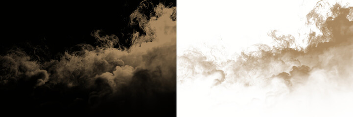 Dirt, natural, smoke, overlay, sand PNG with transparent background. PNG brown dust storm texture for desert wind, pollution, explosion, and realistic atmospheric effects. © Liubov