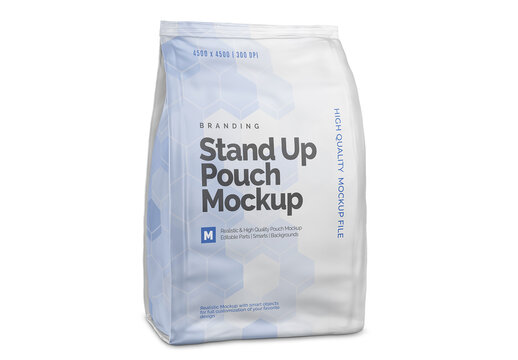 Stand Up Pouch Mockup