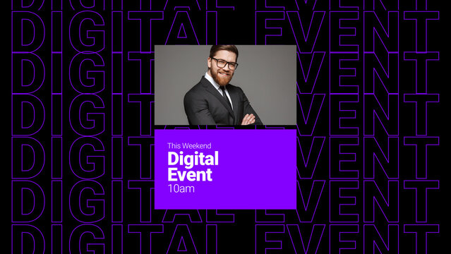 Broadcast Kinetic Date Promo 3 &ndash; Dynamic Motion Graphics Titles, Animated Typography and Transitions, Professional TV Broadcast Design Elements for Promo and Media