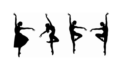 Dance Performance Silhouette Collection