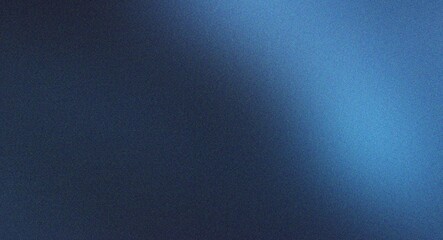 Abstract gradient background of deep blue to light blue with subtle grain texture, representing...