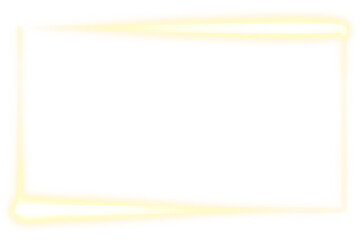Obraz premium Luxury Golden Glowing Geometric Oval Ring Abstract Light Frame