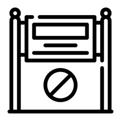 block line icon © afif