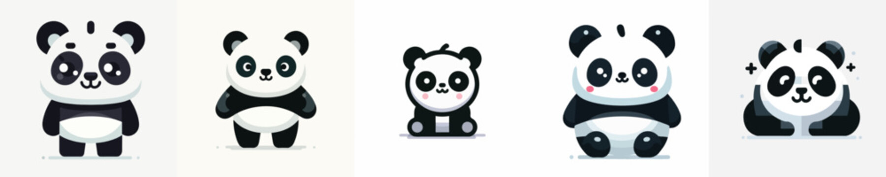 vector of a panda