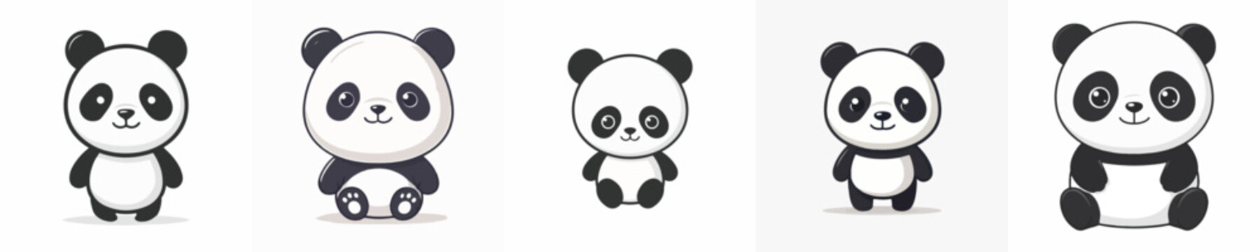vector of a panda