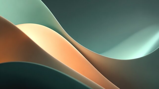 Elegant morandi tone business gradient background, soft transition of sage green light gray beige, minimalist clean copy space for corporate brand banner poster