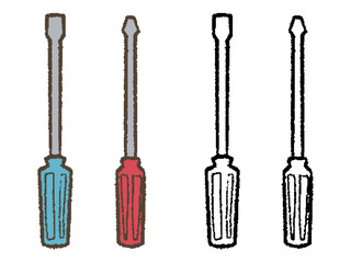 プラスドライバーとマイナスドライバー