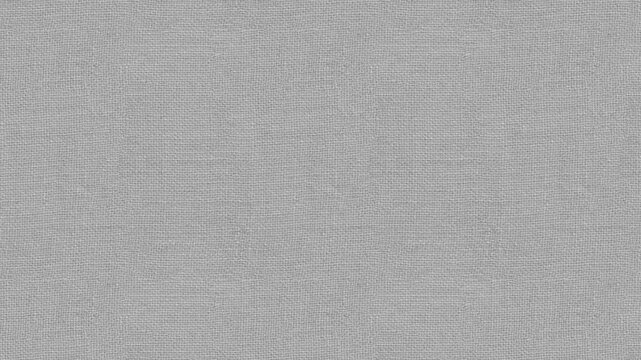 Seamless Loop Stop Motion Light Gray Burlap Fabric Texture Background 4K