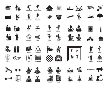 A crisp black silhouette vector icon representing a professional men's suit jacket or blazer, symbolizing business attire, formal wear, corporate professionalism, or special occasion fashion.