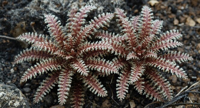 Curly Leucothoe axilliaris and coastal dog hobble with fresh red leaf coloration