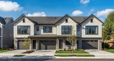 Complete library of newly designed residential properties with modern features