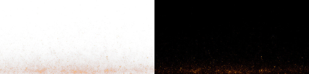 Realistic blazing fire flames with glowing embers and sparks isolated on transparent background....