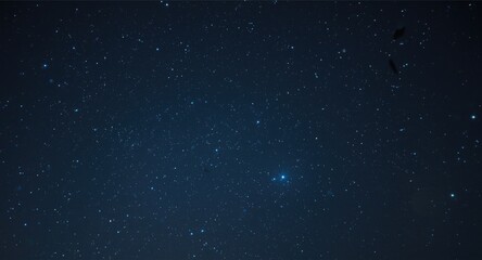 Fototapeta premium A beautiful starry night vista with clusters of twinkling stars