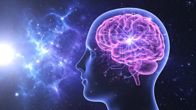 Human mind in cosmos.