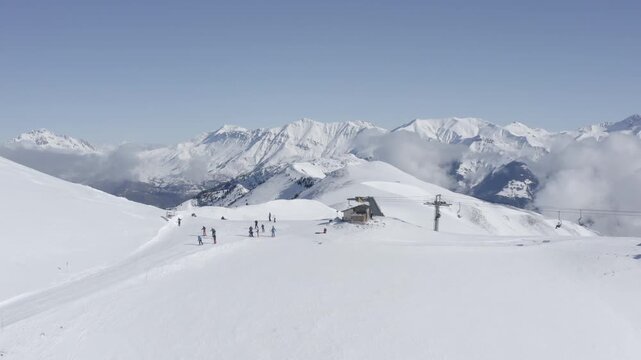 Panoramique station de ski