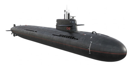 Submarine Underwater Military Vessel Navy. © Dodi