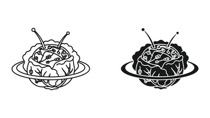 Cabbage Planet Science Fiction Concept © Shahriyar