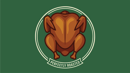 Perfectly Roasted Chicken Emblem.