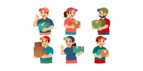 Illustration of Delivery Holding Box