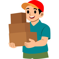 Illustration of Delivery Holding Box