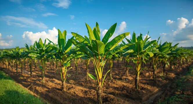 Summer season rubber tree cultivation on fertile farmland