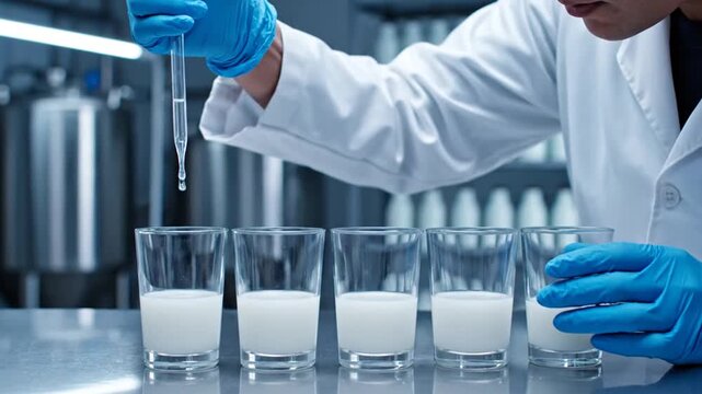 Milk Quality Test Lab.