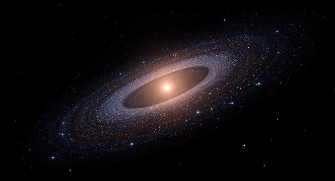 Artistic magnetar neutron star with radiant magnetic field visualization on deep black background