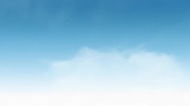 Blue sky timelapse video featuring delicate cirrus clouds and thin streaks drifting smoothly, showcasing calm atmospheric motion, high-altitude cloud patterns, and serene daytime weather. Time-lapse.