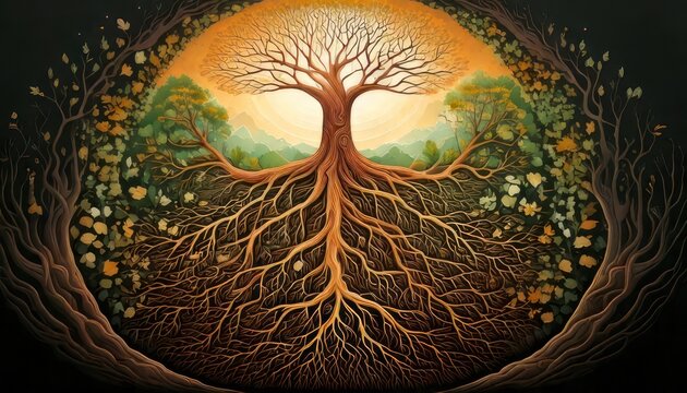 The Tree of Life - A Symbol of Interconnectedness and Growth.