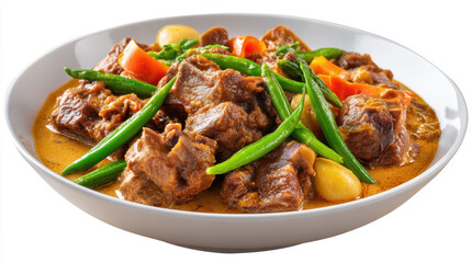 Fototapeta premium filipino kare-kare oxtail peanut stew dish