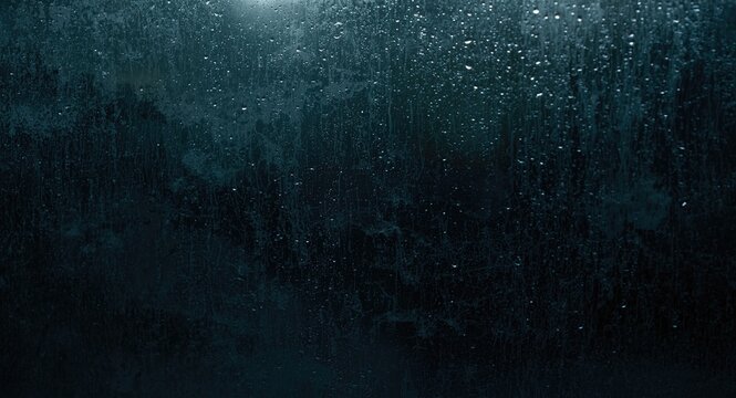 dusty and grimy dark glass window texture with condensation abstract background