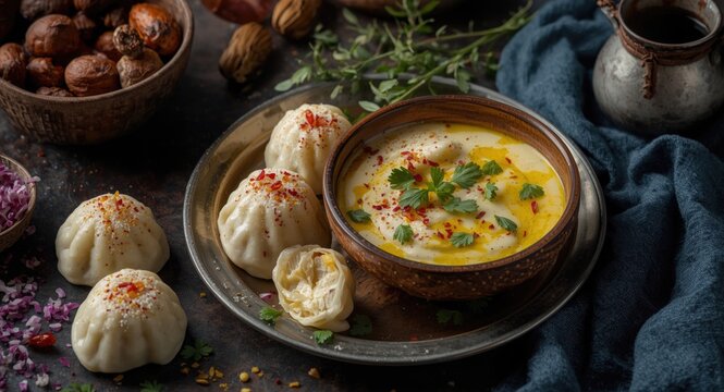 Creamy Ras Malai Dessert with Soft Cheese Dumplings
