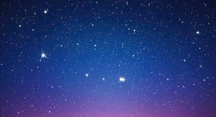 Fototapeta premium 3D cartoon visual of a star studded sky with vibrant colors