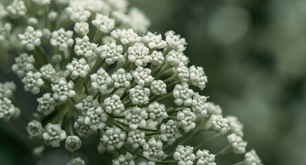 Close up image capturing baby s breath blooms in crisp focus