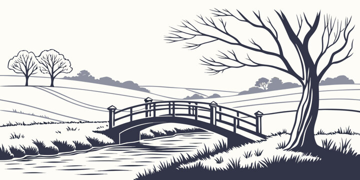Wooden Bridge Vector Images – Browse 12,469 Stock Photos, Vectors, and ...