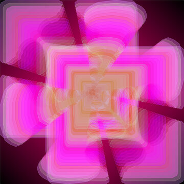 Graphic of tapestry explotion of vivid pattern copy paste, seamless background