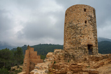 Naklejka premium Castillo de Ain