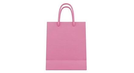 pink shopping bag