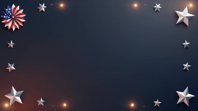 Stunning night sky with vibrant stars and colorful glowing lights