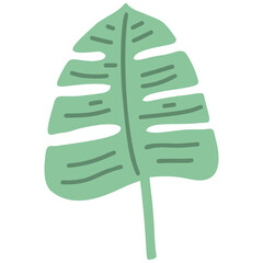 Flower playful doodle drawing illustration