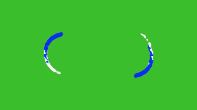 Unique 2d clean energetic logo intro animation. Liquied logo animation, Elegant animated sequence featuring the number zero encased in a shimmering bubble brust, green screen liquied logo animation